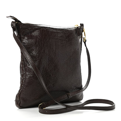 Balenciaga Agneau Giant 12 Gold Hardware Flat Crossbody Charbon 4 of 11
