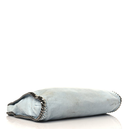 Stella McCartney Shaggy Deer Falabella Fold Over Tote Light Blue 3 of 10