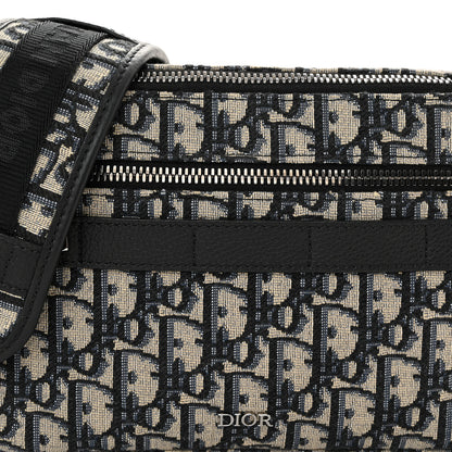 Christian Dior HOMME Oblique Safari Messenger Blue 7 of 10