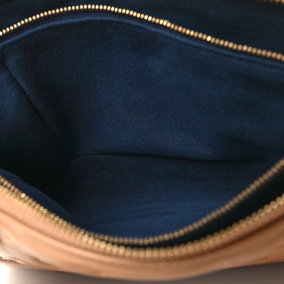 Louis Vuitton Lambskin Embossed Monogram Coussin PM Camel 6 of 12