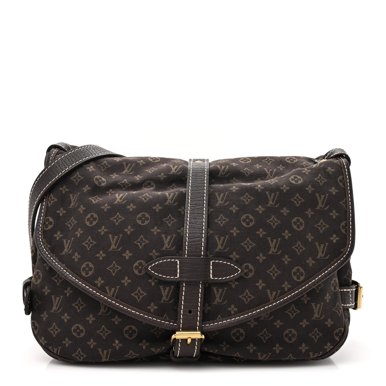 Louis Vuitton Monogram Mini Lin Saumur Ebene 1 of 17