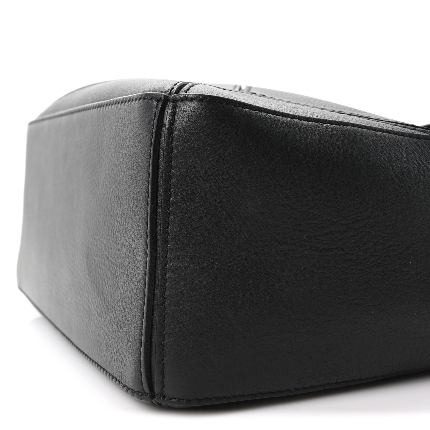Calfskin Small Puzzle Bag Black
