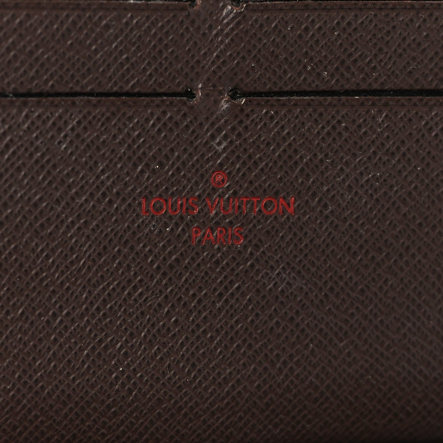 Damier Ebene Zippy Organizer Wallet