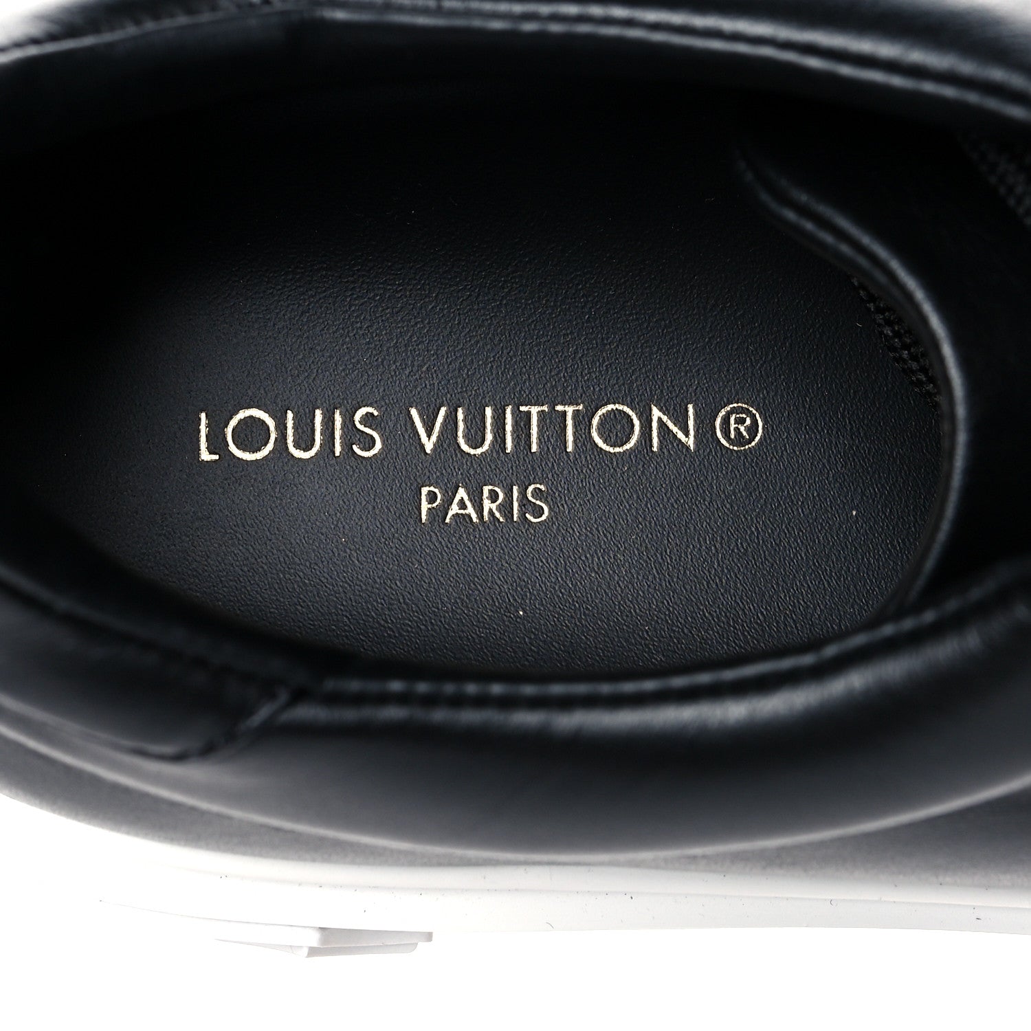 Louis Vuitton Calfskin Time Out Sneakers 39.5 Black 7 of 8