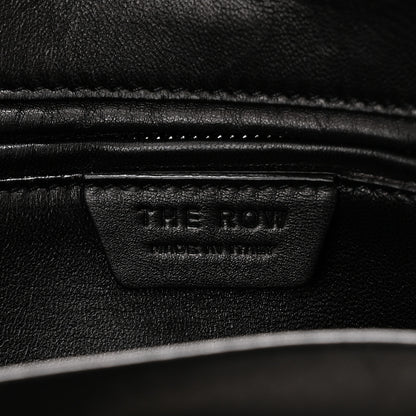 The Row Matte Grained Calfskin Agnes Bag Black 6 of 9