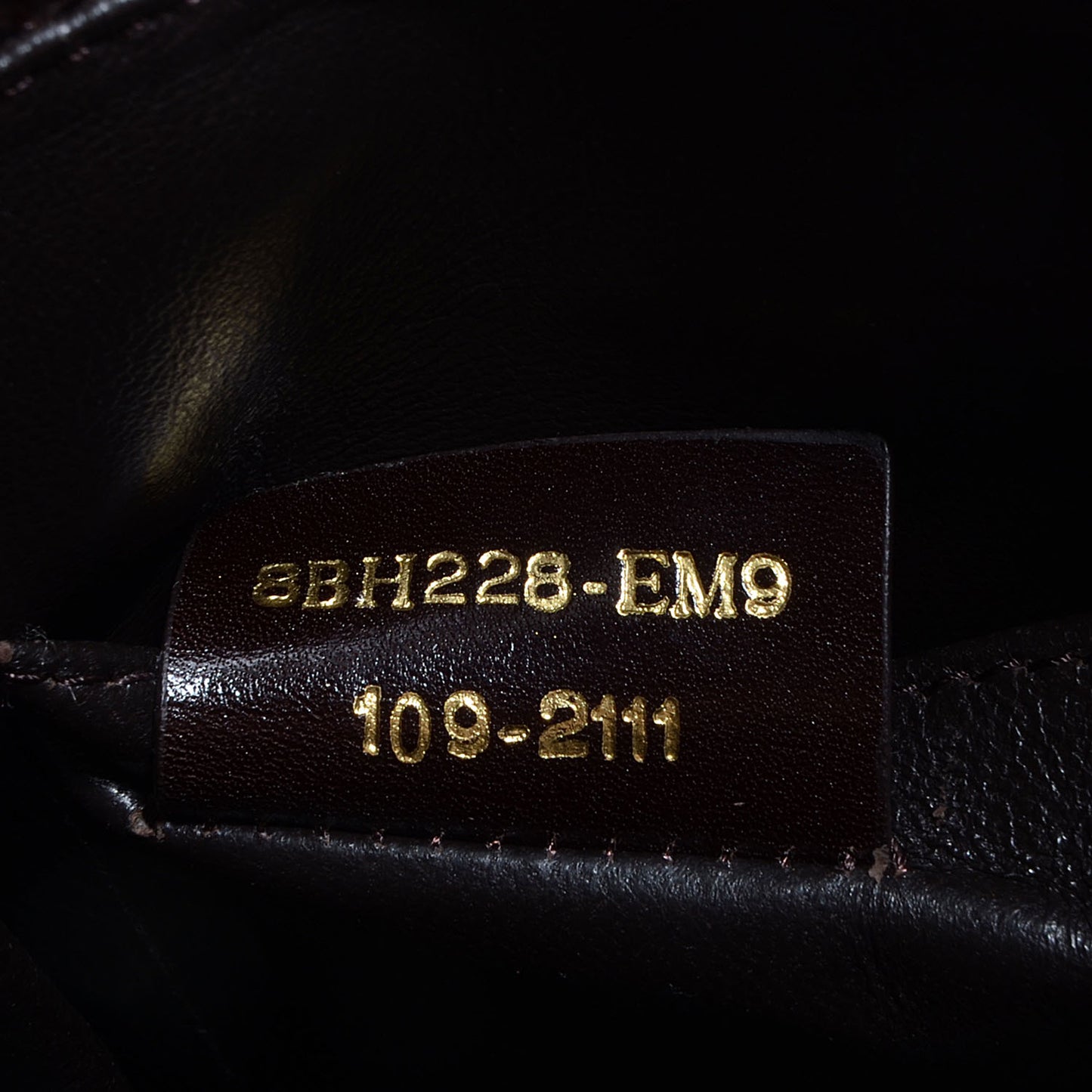 Dimpled Calfskin Classico No. 4 Tote Brown