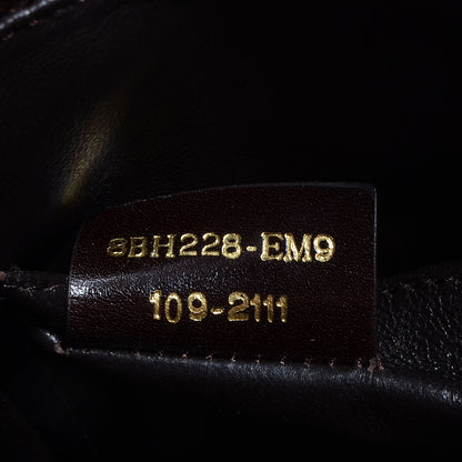 Fendi Dimpled Calfskin Classico No. 4 Tote Brown 7 of 10