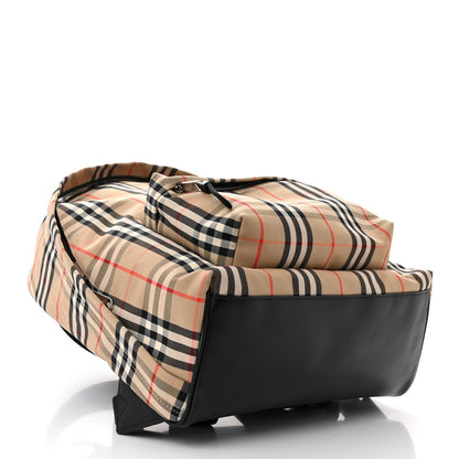 Burberry Vintage Check Jett Backpack Archive Beige 4 of 9