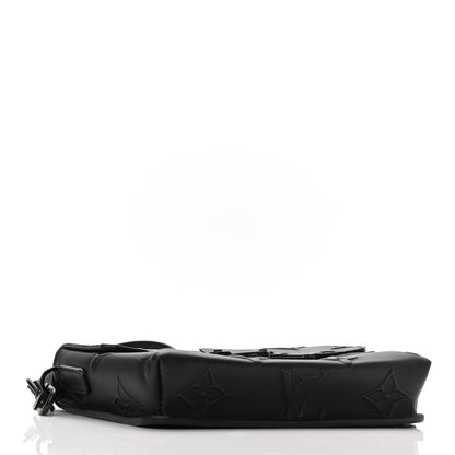 Louis Vuitton Monogram Seal Ambassadeur PM Black 4 of 9