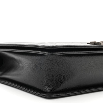 Chanel Caviar Quilted Large Boy Flap Black 9 of 10