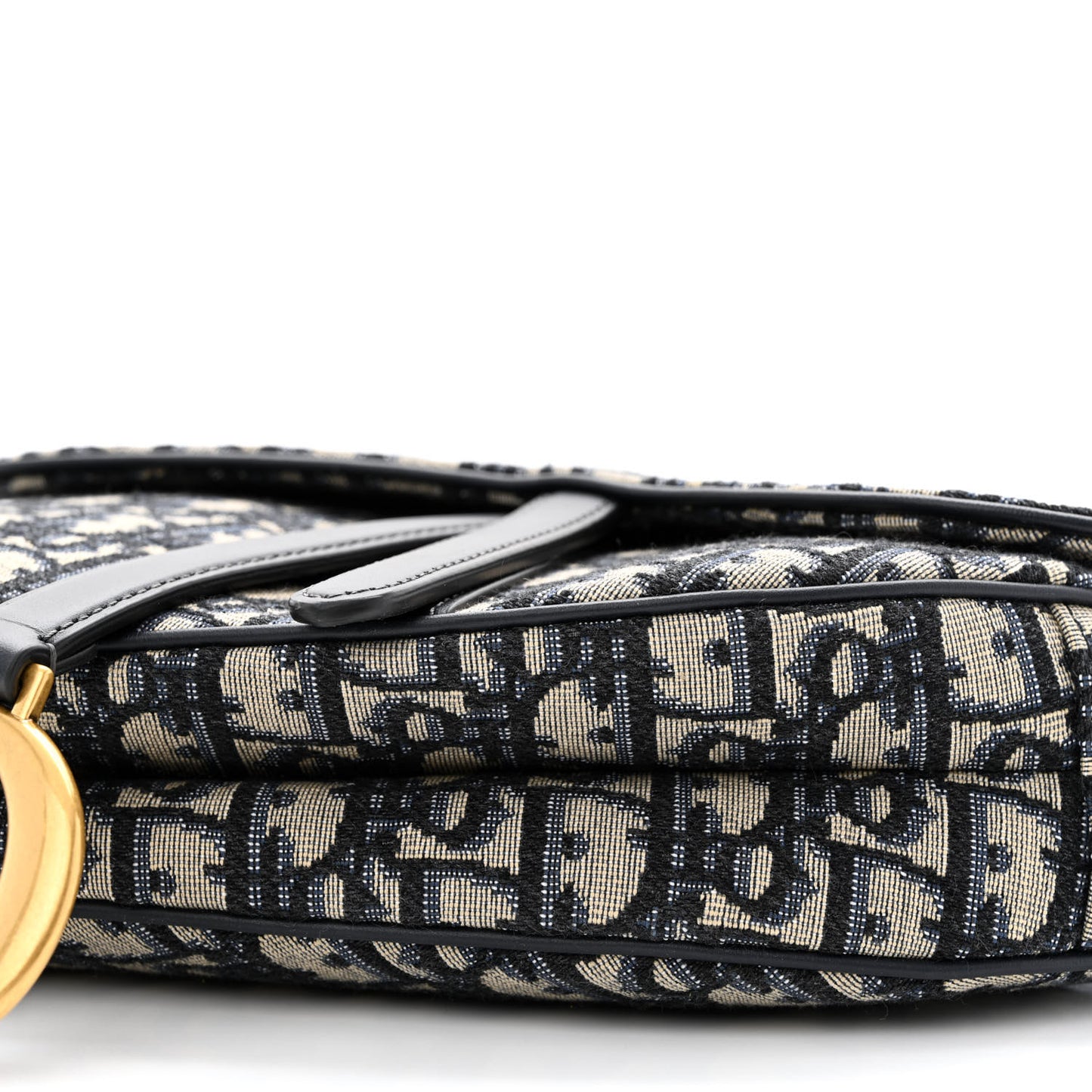 Oblique Saddle Bag Blue