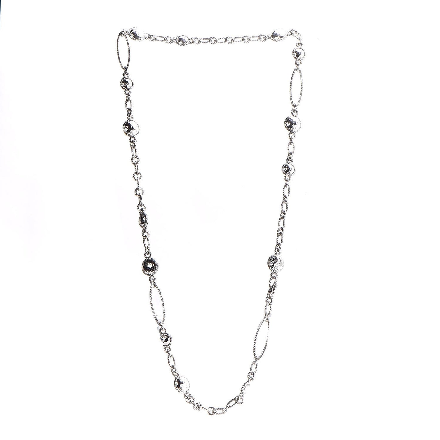 Sterling Silver Palu Link Necklace