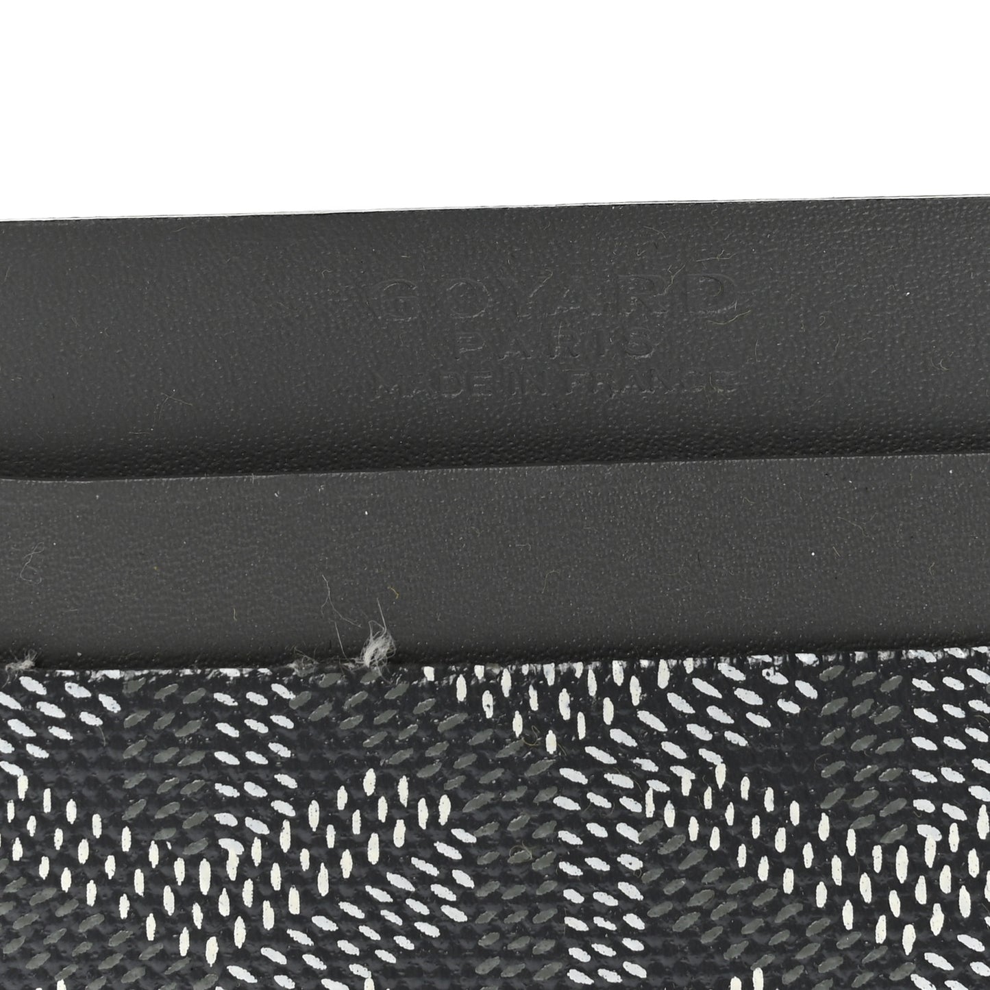 Goyardine Saint Sulpice Card Holder Grey