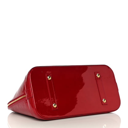 Louis Vuitton Vernis Alma MM Pomme D'Amour 3 of 9