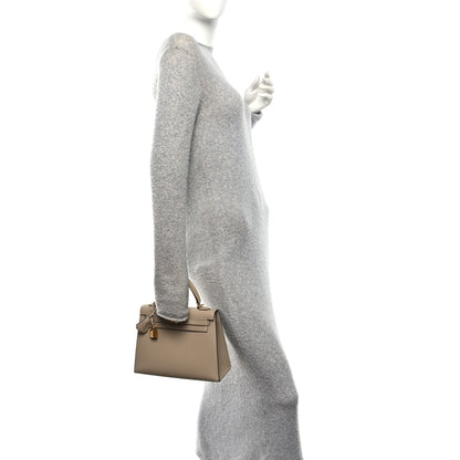Hermes Epsom Kelly Sellier 25 Trench 2 of 11