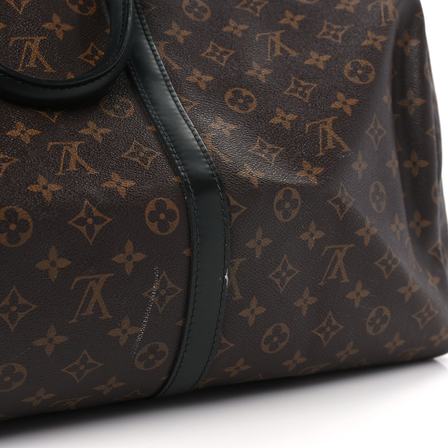 LOUIS VUITTON Monogram Macassar Keepall Bandouliere 55