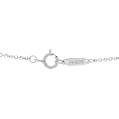 Tiffany Platinum Diamond .30ctw Aria Pendant Necklace 5 of 6