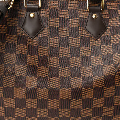 Louis Vuitton Damier Ebene Speedy Bandouliere 25 7 of 9