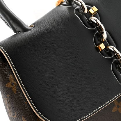 Louis Vuitton Calfskin Monogram Chain It Bag PM Black 10 of 13