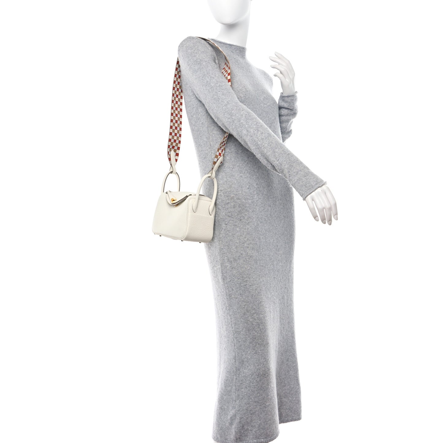 Taurillon Clemence Maxi Quadrille Mini Lindy 20 Mushroom Chai Nata Bleu Brume