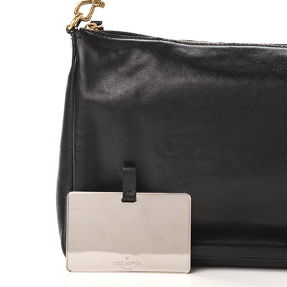 Louis Vuitton Calfskin Pochette Black 11 of 13