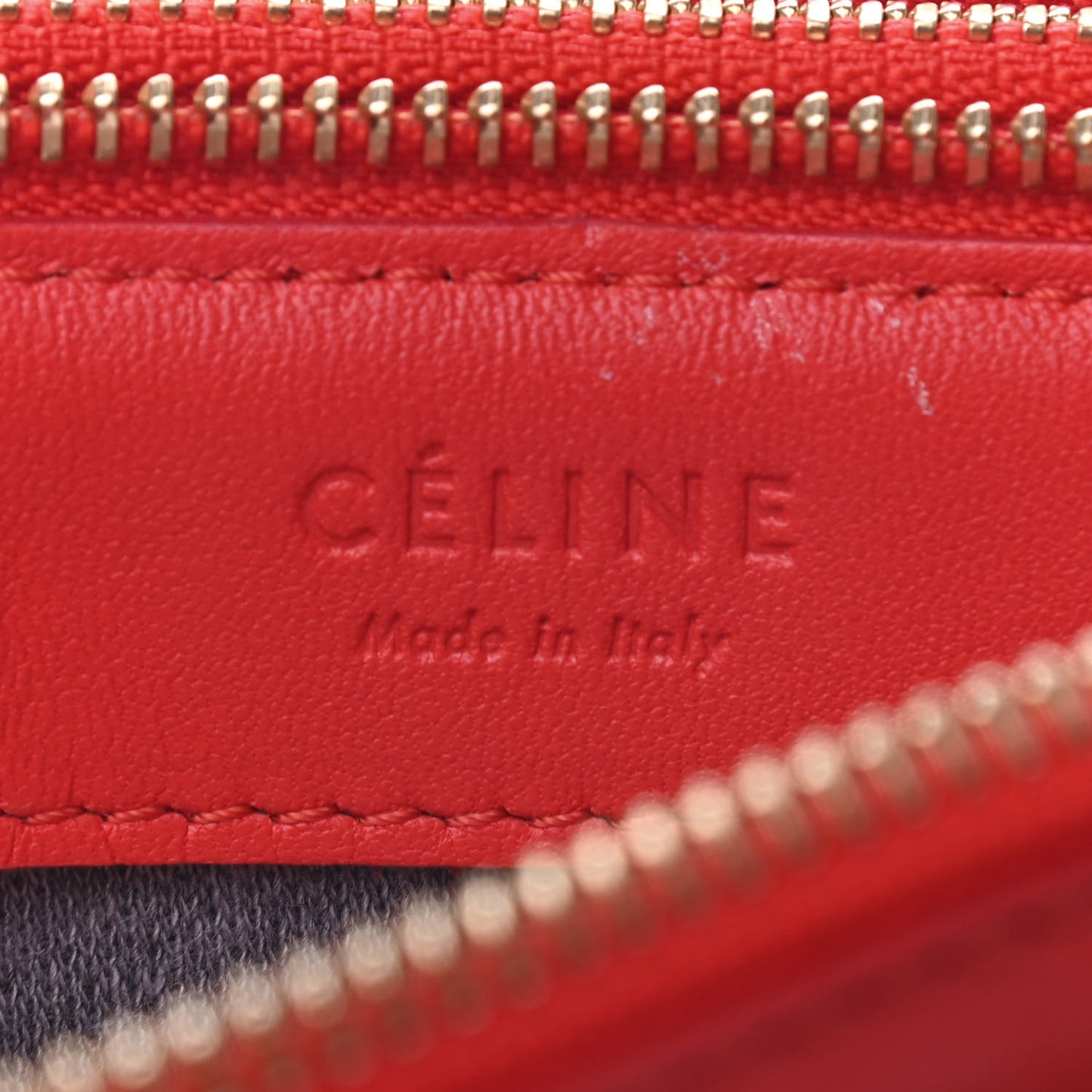 Lambskin Small Trio Crossbody Bag Red