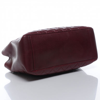 Chanel Caviar Grand Shopping Tote GST Bordeaux 4 of 7