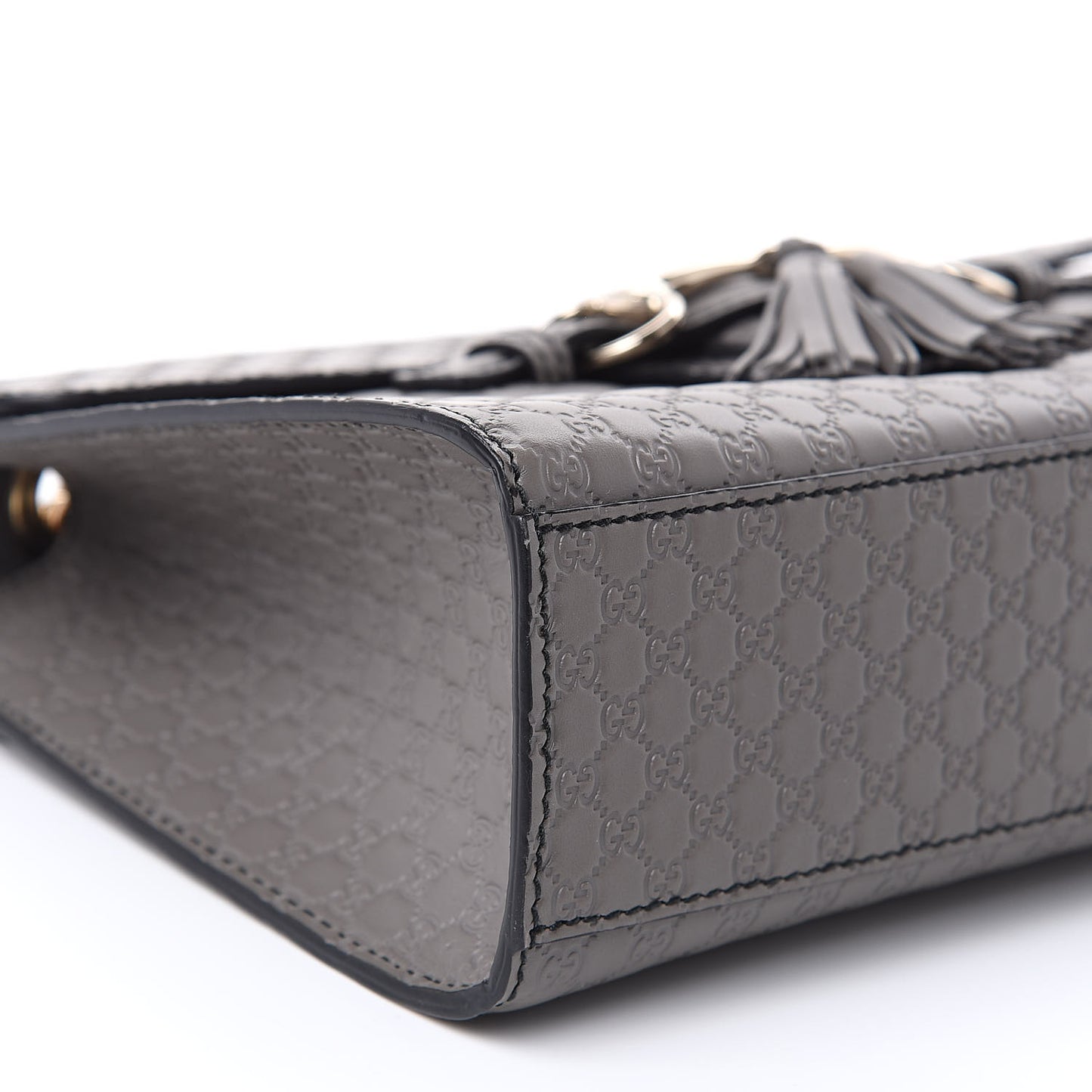 Soft Microguccissima Medium Emily Chain Shoulder Bag Loess