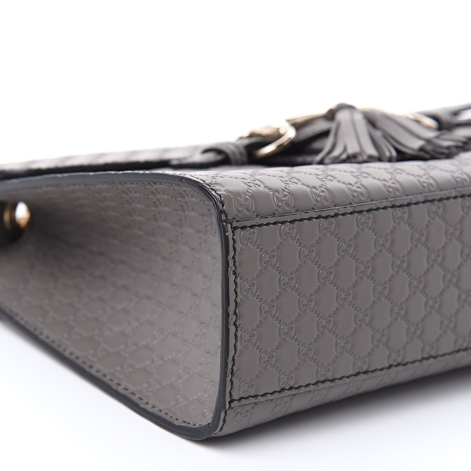 Gucci Soft Microguccissima Medium Emily Chain Shoulder Bag Loess 8 of 10
