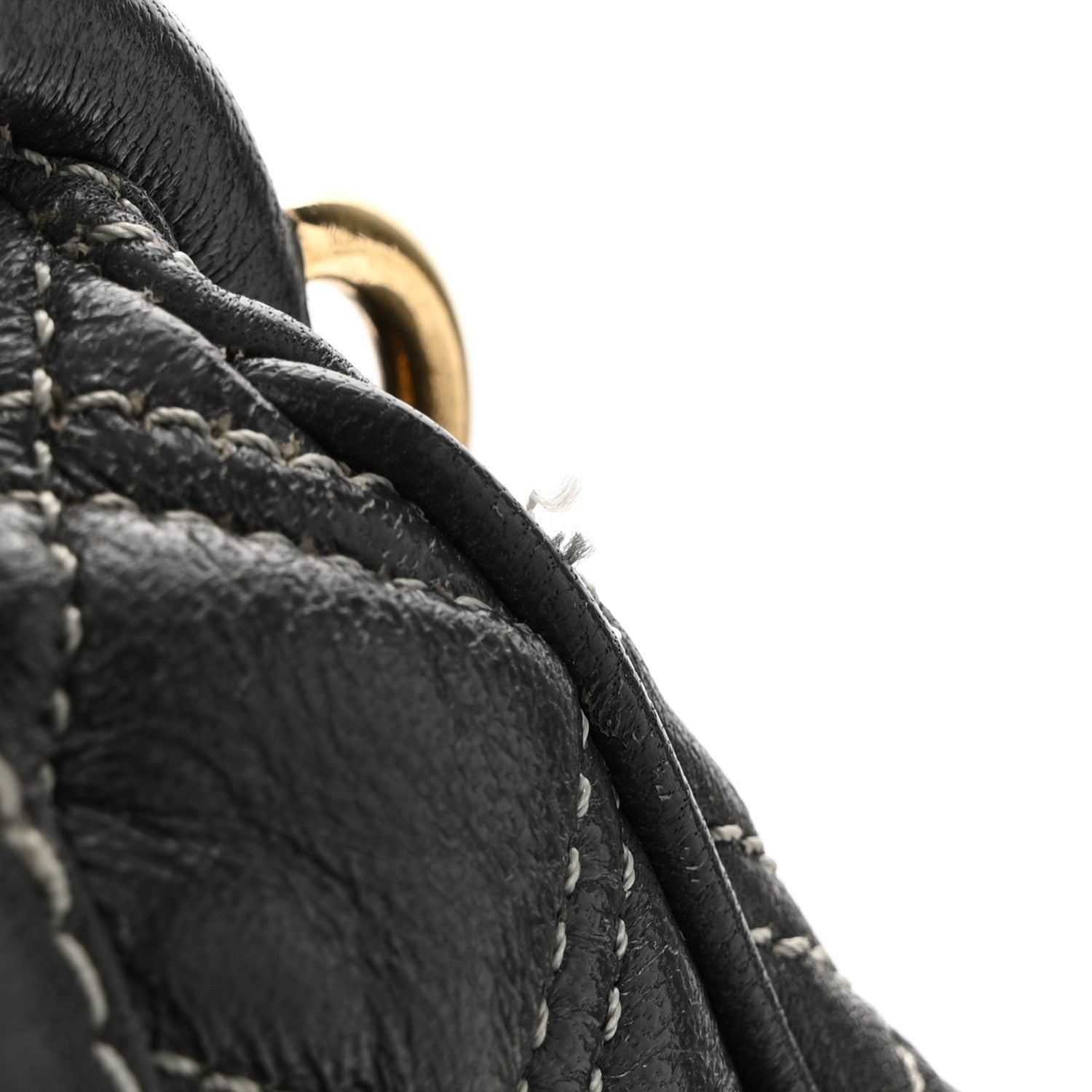 Marc Jacobs Calfskin Quilted Stam Dark Grey 11 of 13
