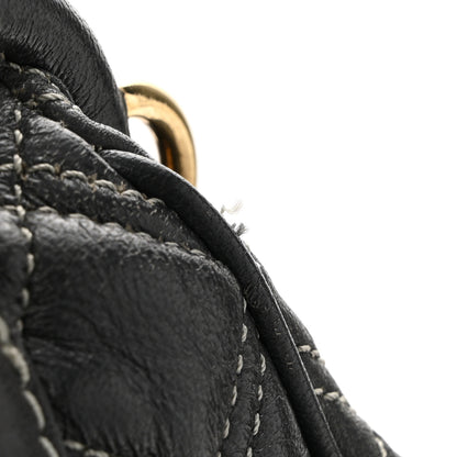 Marc Jacobs Calfskin Quilted Stam Dark Grey 11 of 13