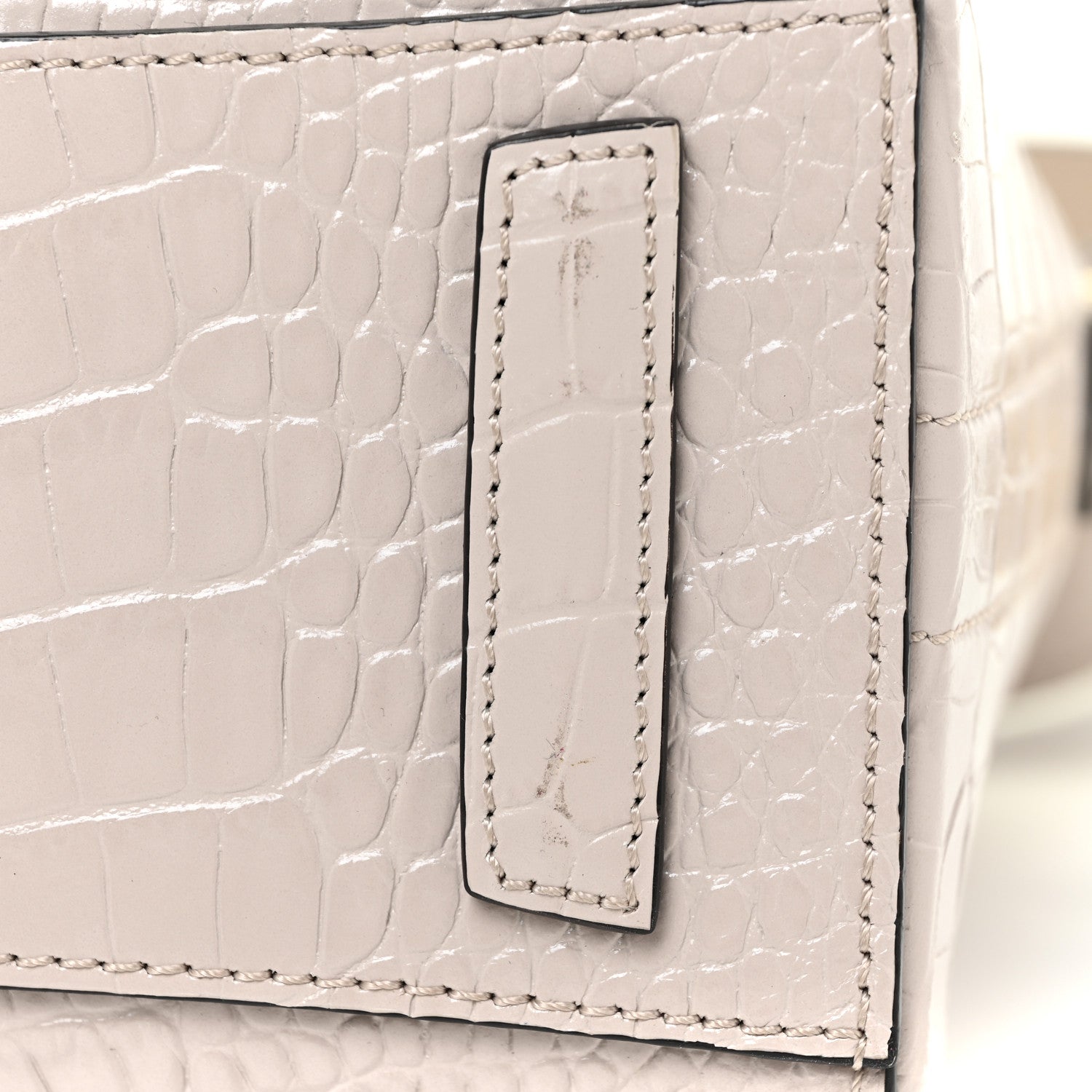 Givenchy Calfskin Crocodile Embossed Mini Antigona Dune 10 of 11