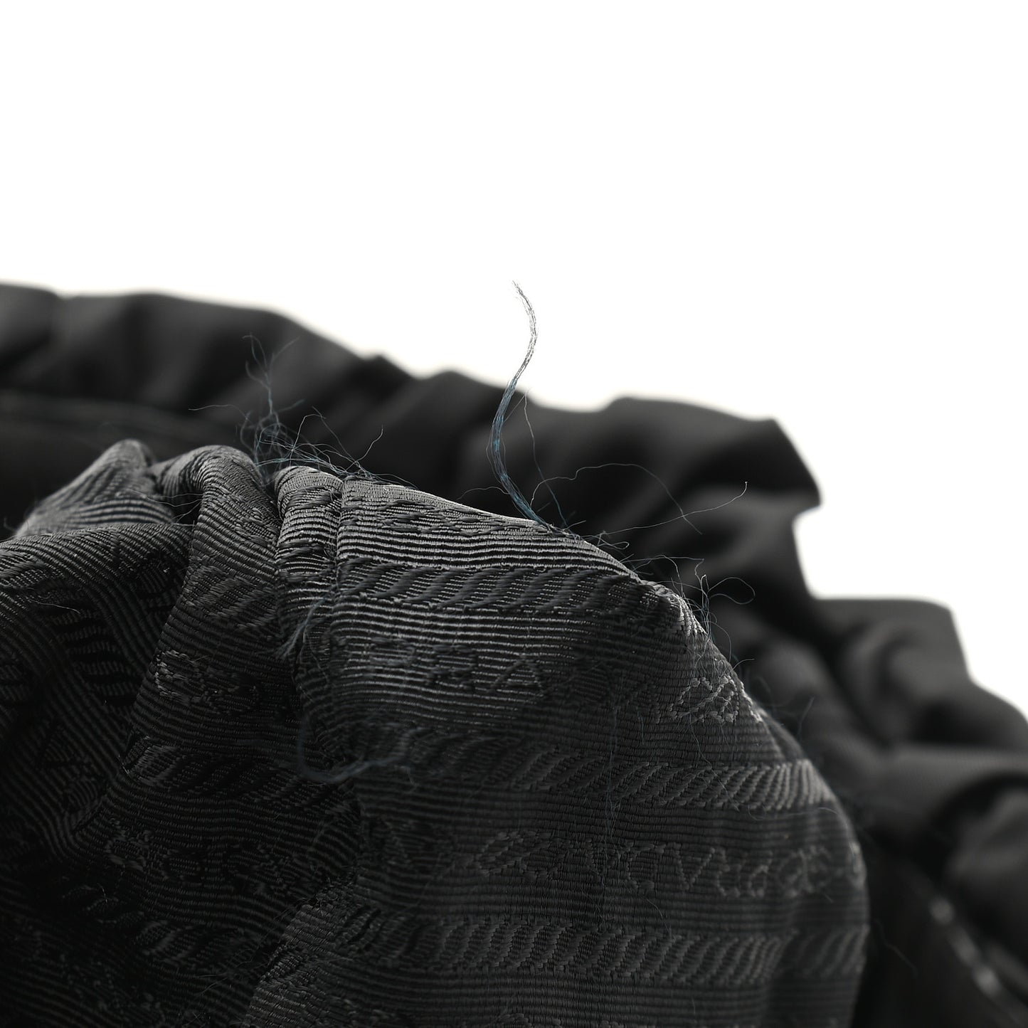 Tessuto Nylon Origami Pleated Tote Black