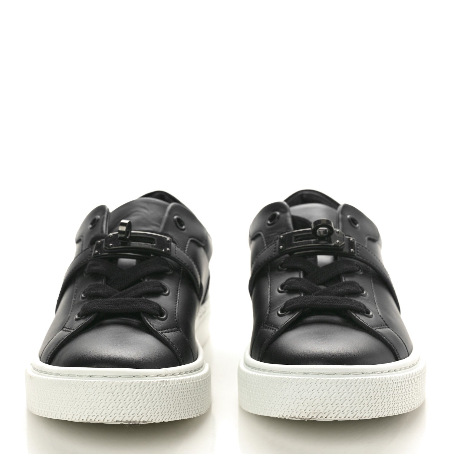 Hermes Calfskin Day Sneakers 35 Black 2 of 11
