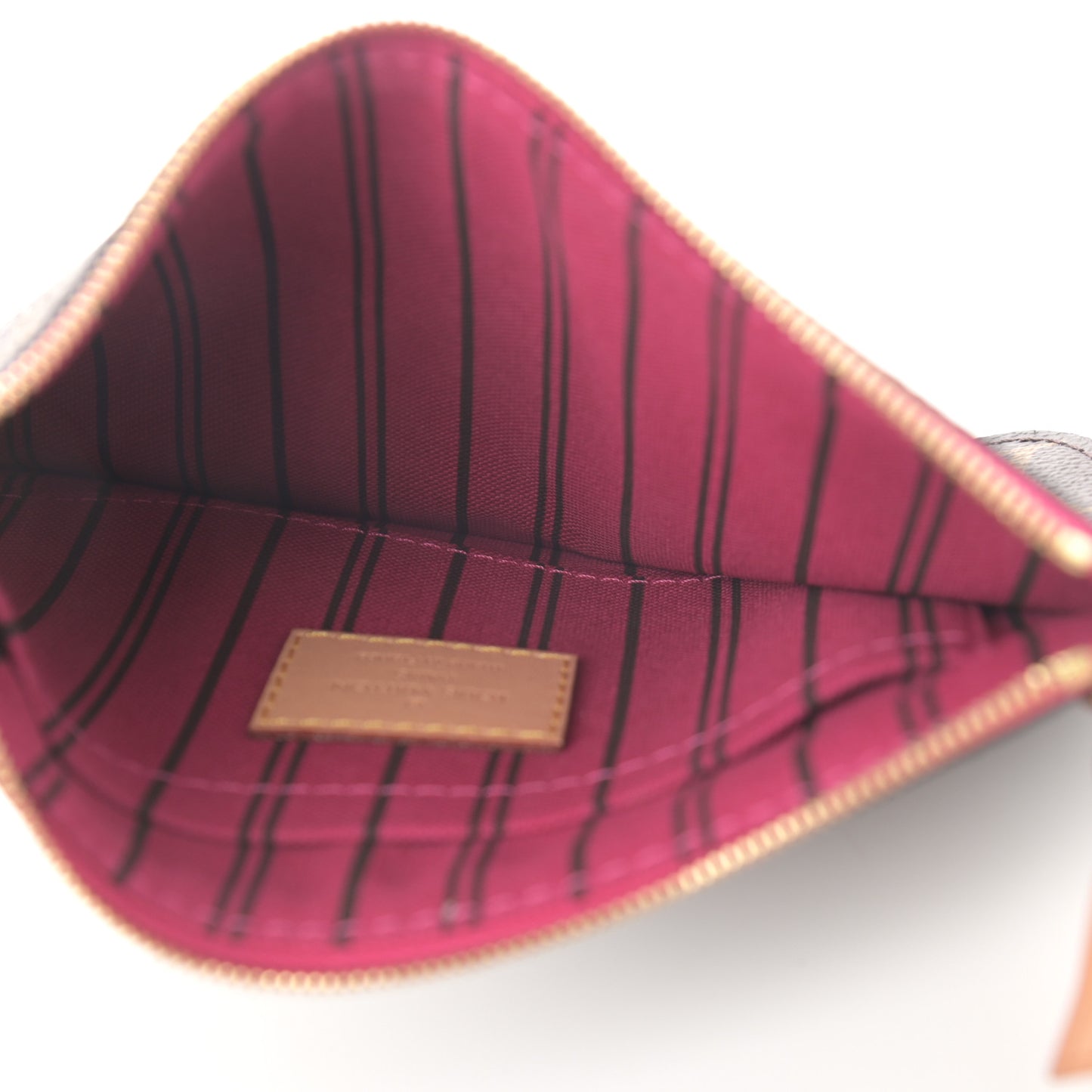 Monogram Neverfull PM Pochette Pivoine