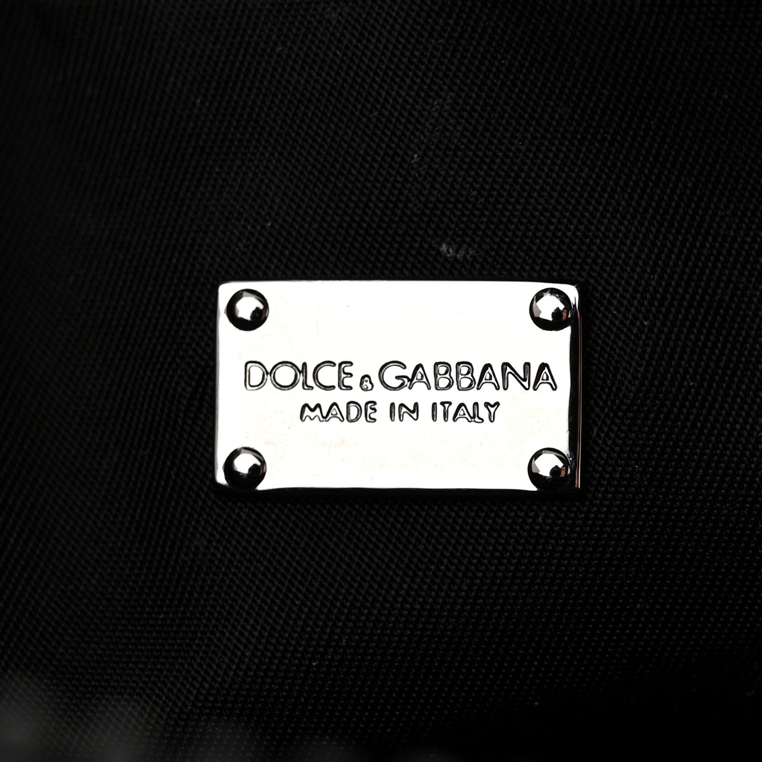 Dolce & Gabbana Calfskin Logo Crossbody Bag Black 6 of 9
