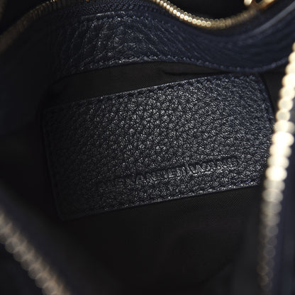 Alexander Wang Pebbled Lambskin Rocco Navy Pale Gold Hardware 8 of 9