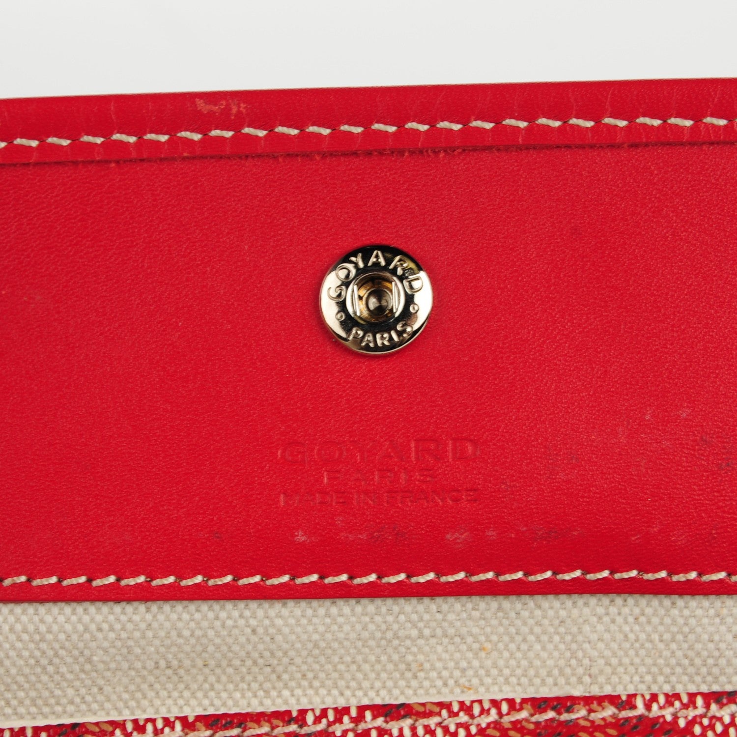 Goyard Goyardine Saint Louis GM Red 7 of 7