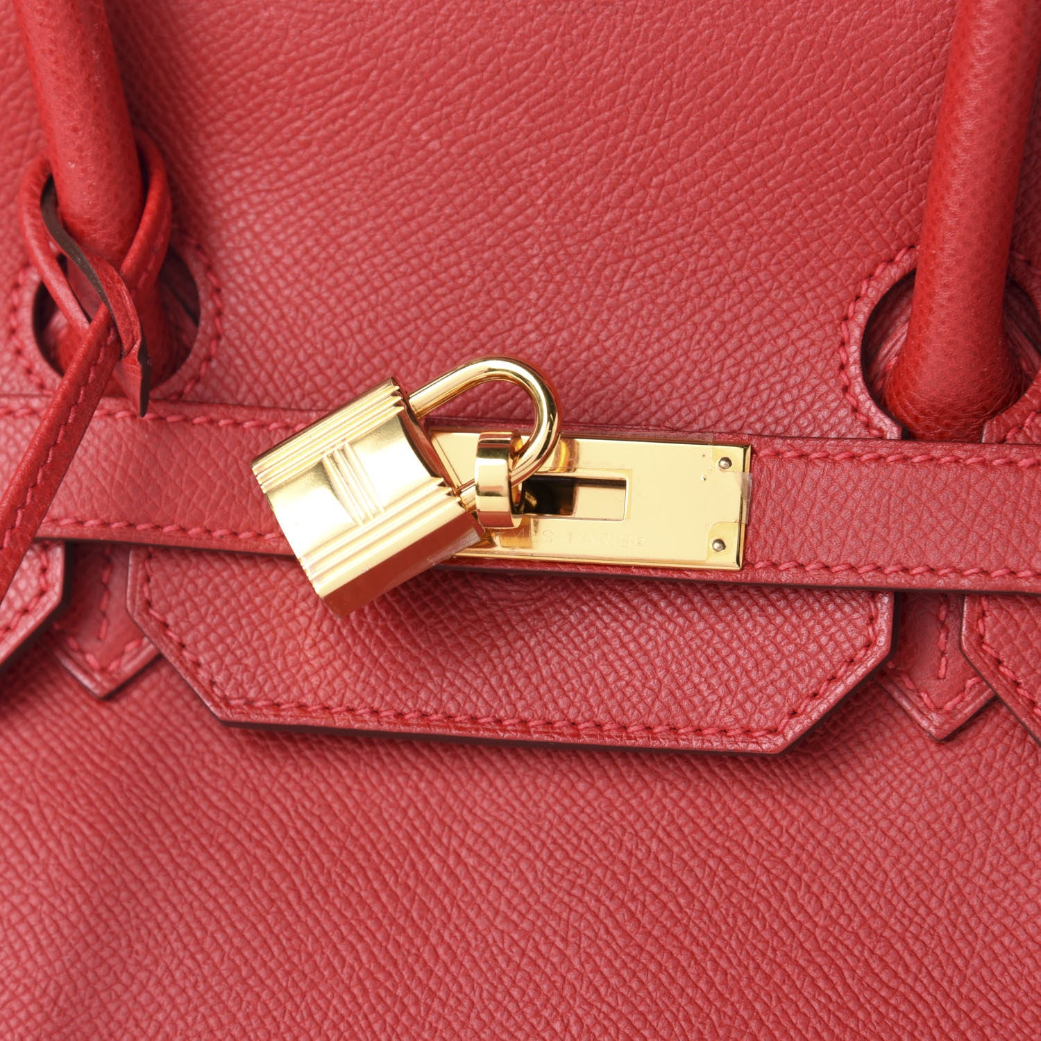Hermes Epsom Birkin 35 Rouge Casaque 7 of 15
