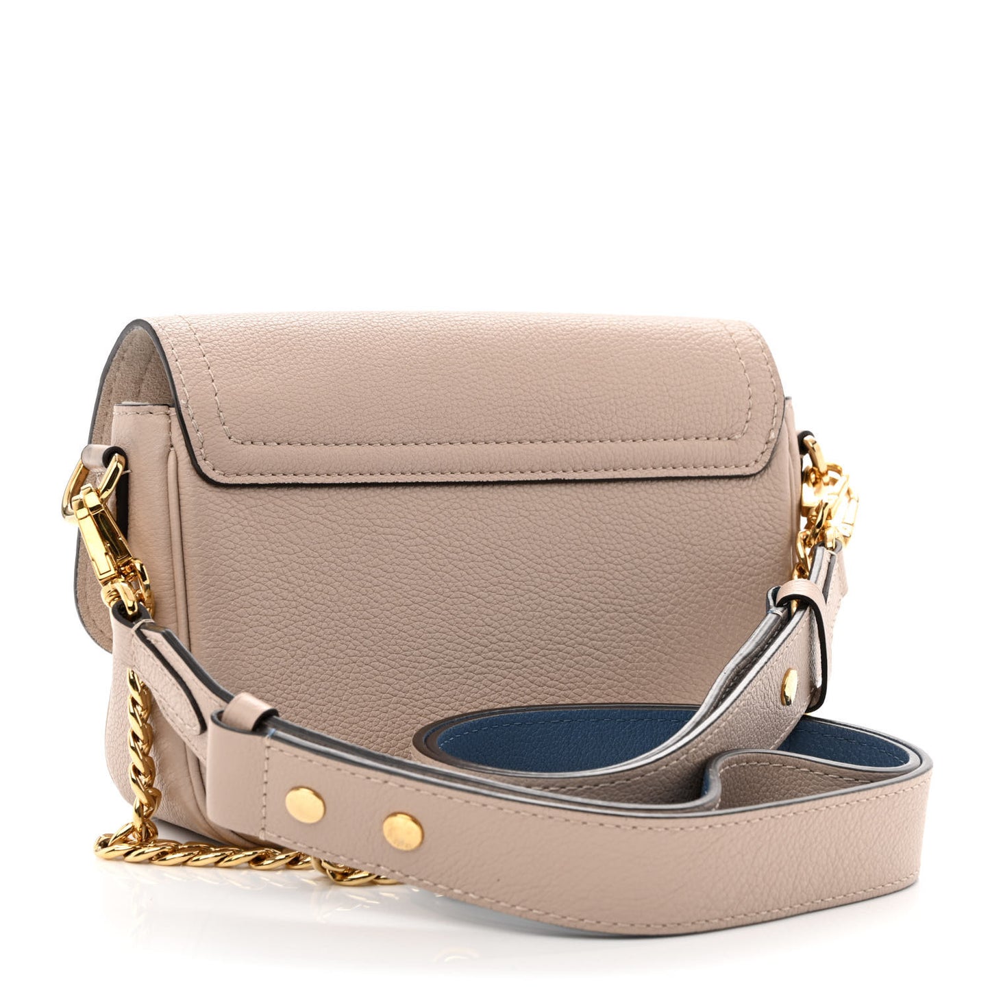 Grained Calfskin Lockme Tender Greige