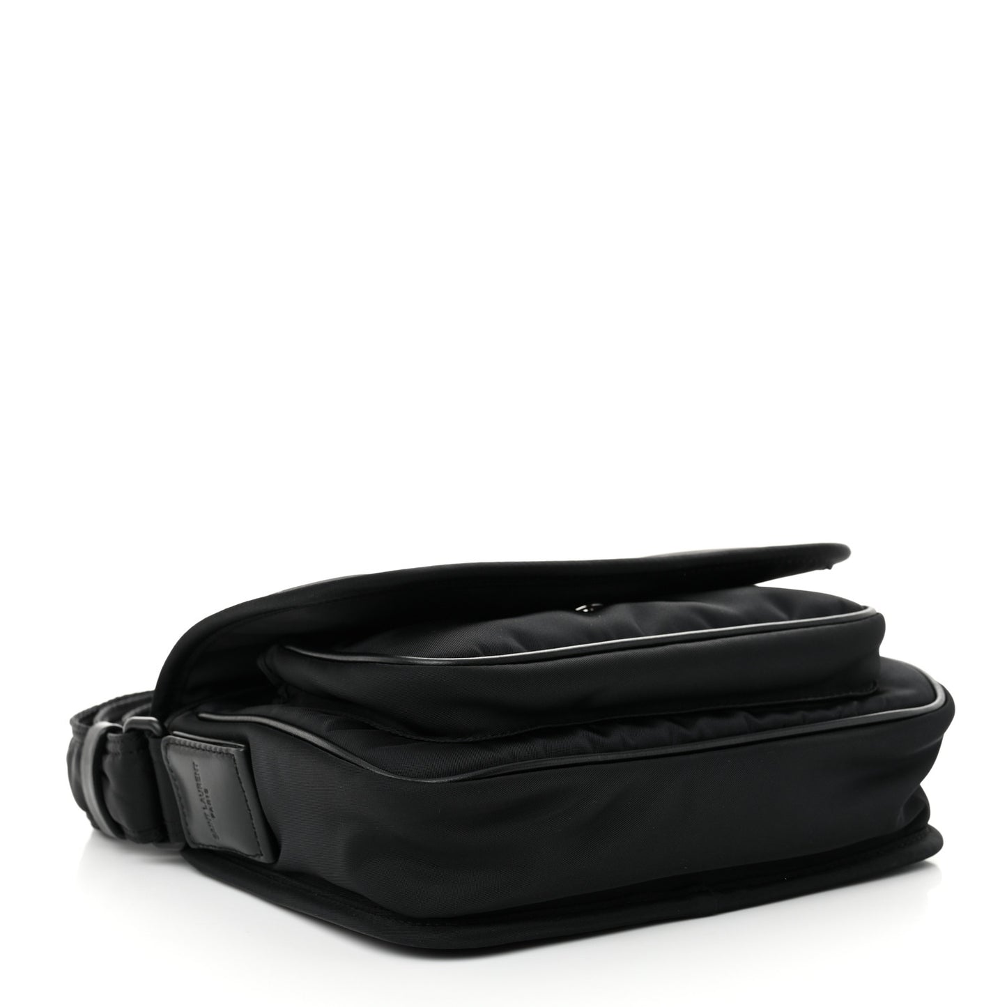 Econyl Nylon Small Niki Messenger Black