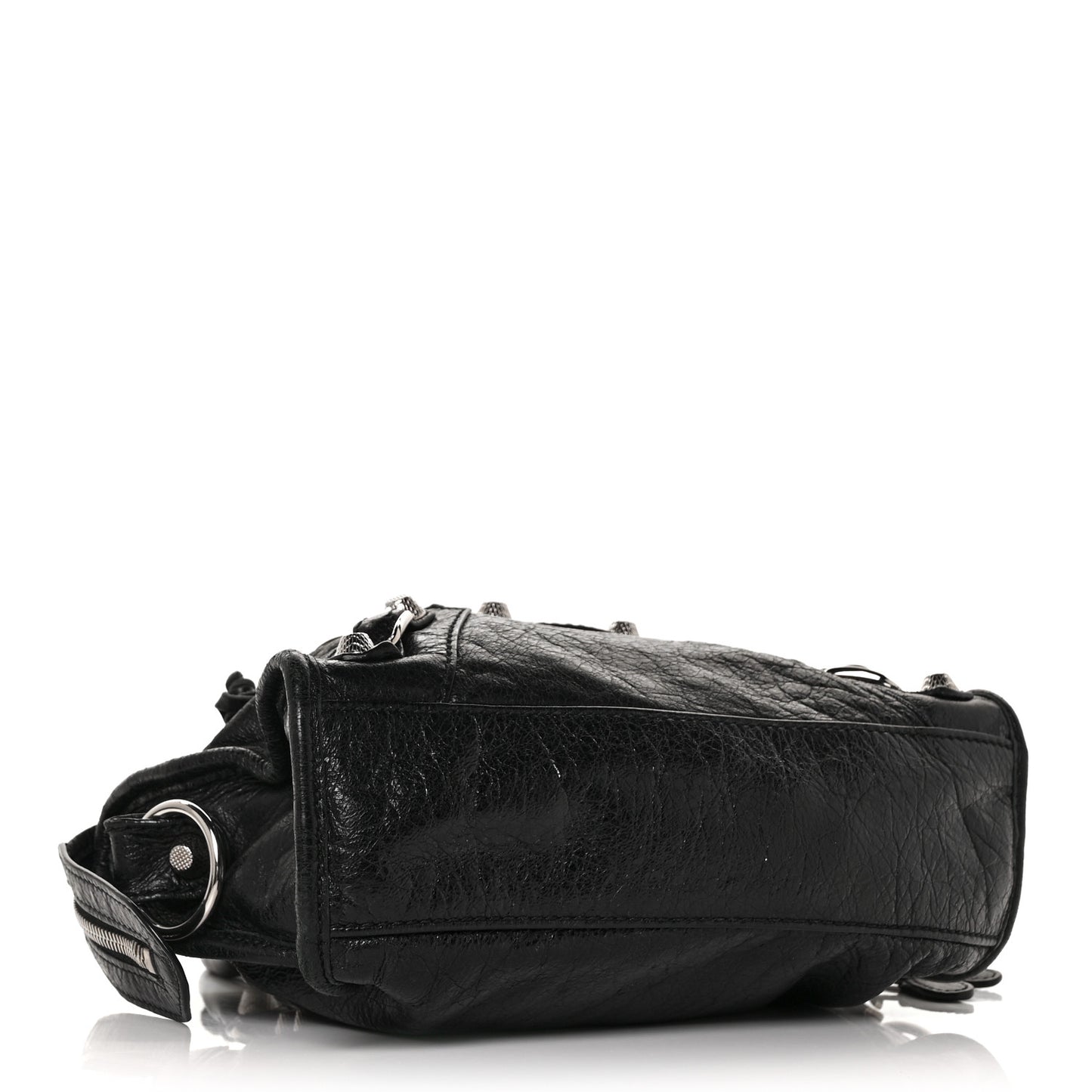Agneau Giant 12 Silver Hardware Mini City Black