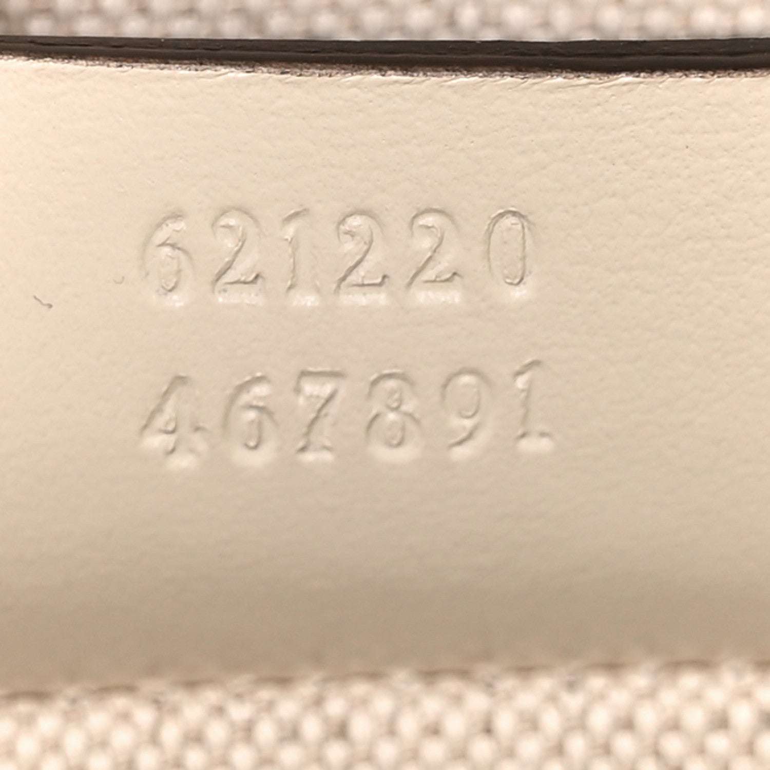 Gucci Boarded Plutone Calfskin Small Horsebit 1955 Top Handle Bag Mystic White 6 of 8