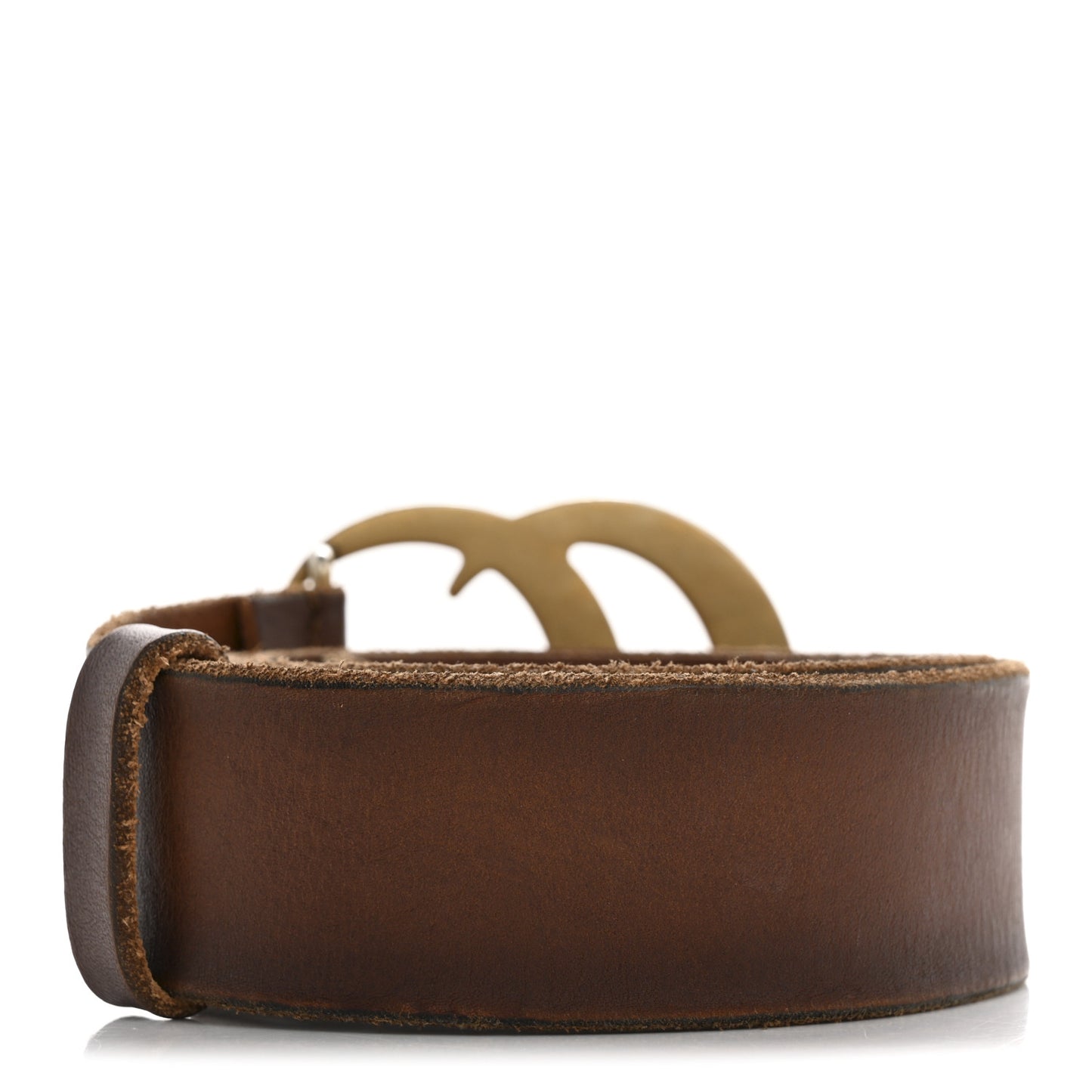 Faded Calfskin Double G 40mm Belt 80 32 Cuir