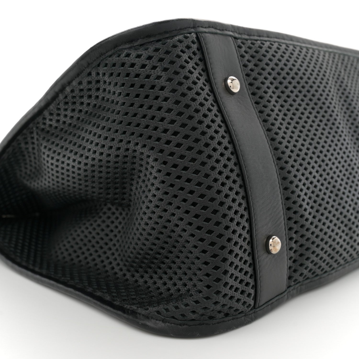 Chanel Calfskin Perforated Up In The Air Tote Black 9 of 11