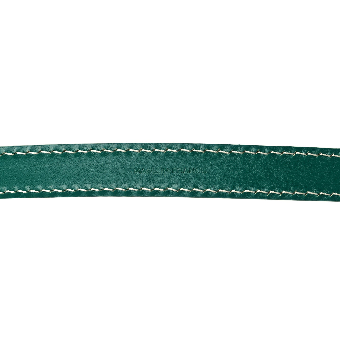 Calfskin Adjustable Shoulder Strap Green