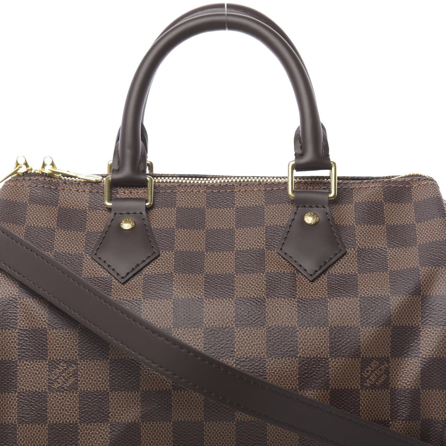 Damier Ebene Speedy Bandouliere 25