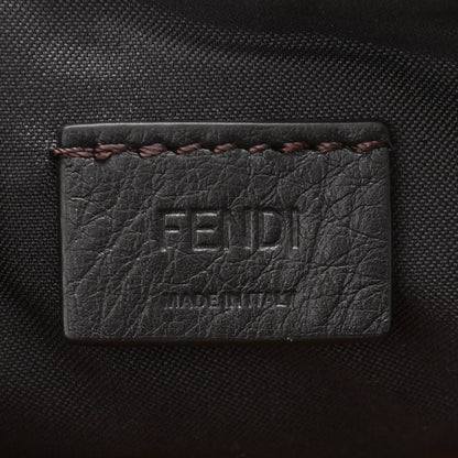 Fendi Velvet FF Embossed Hip Belt Baguette Bag Caramel 5 of 11