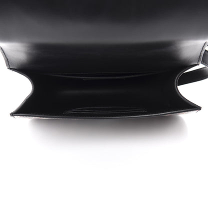 Saint Laurent Smooth Calfskin Star Print Small Spontini Saddle Bag Black Ivory Red 5 of 11
