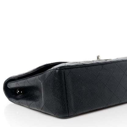 Chanel Caviar Quilted Maxi Single Flap Black 10 of 11